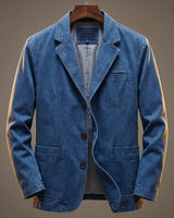 Blazer homme | Veste décontractée à poches plaquées