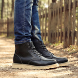 Bottines décontractées à lacets texturés | Sorties décontractées