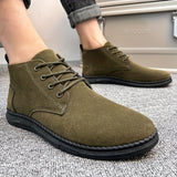 Bottines mi-hautes à lacets pour homme | Sorties quotidiennes