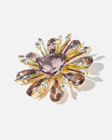 Broche florale aux lignes géométriques | Personnaliser une tenue