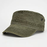Casquette forme militaire à dessus plat | Sorties quotidiennes