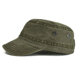 Casquette forme militaire à dessus plat | Sorties quotidiennes
