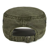 Casquette forme militaire à dessus plat | Sorties quotidiennes