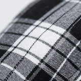 Casquette plate homme à motif écossais | Sorties en ville