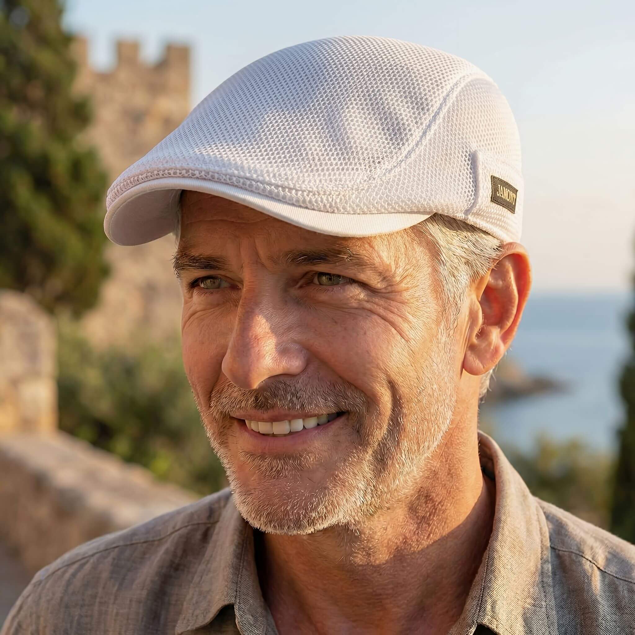 Casquette plate homme été de style décontracté | Sorties estivales