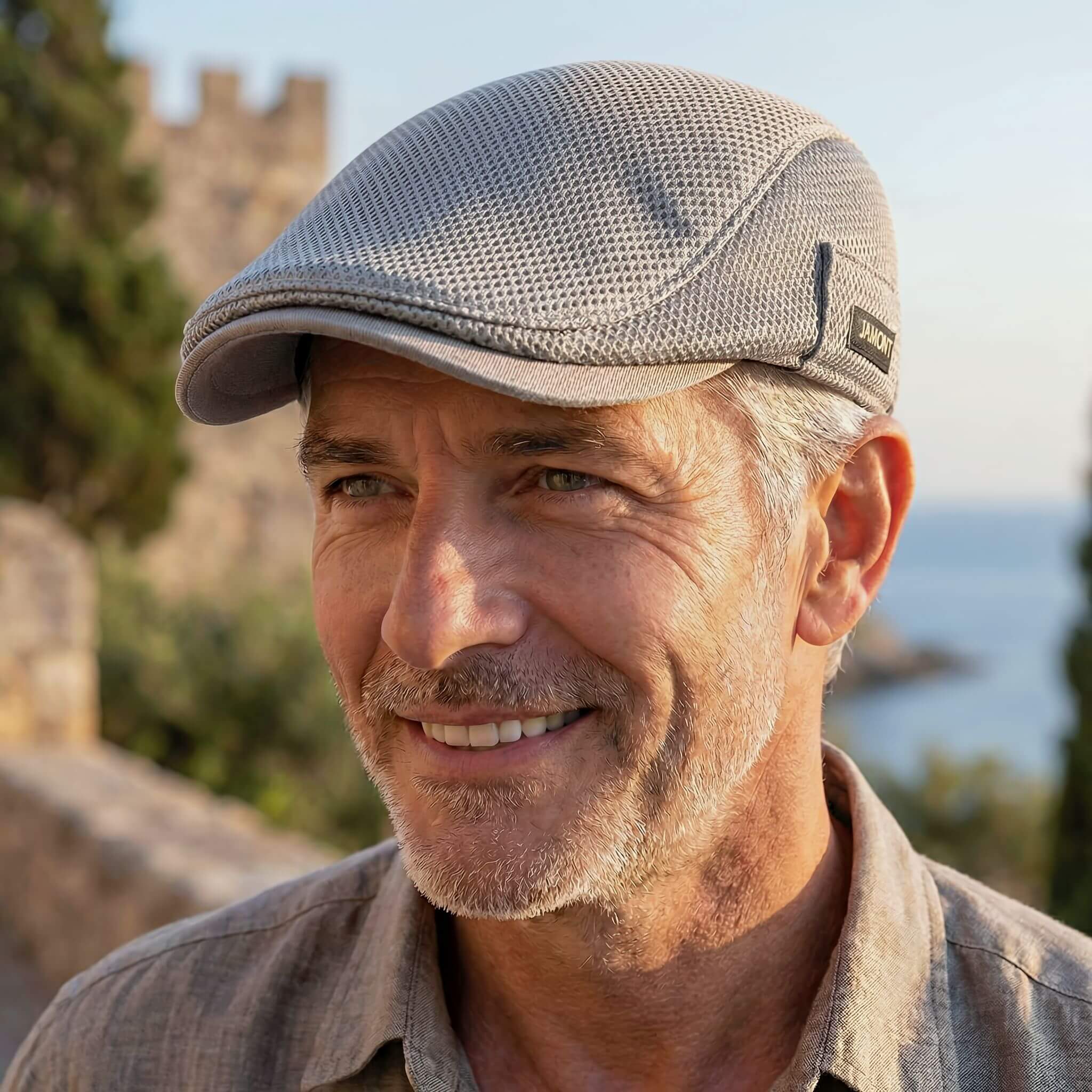 Casquette plate homme été de style décontracté | Sorties estivales