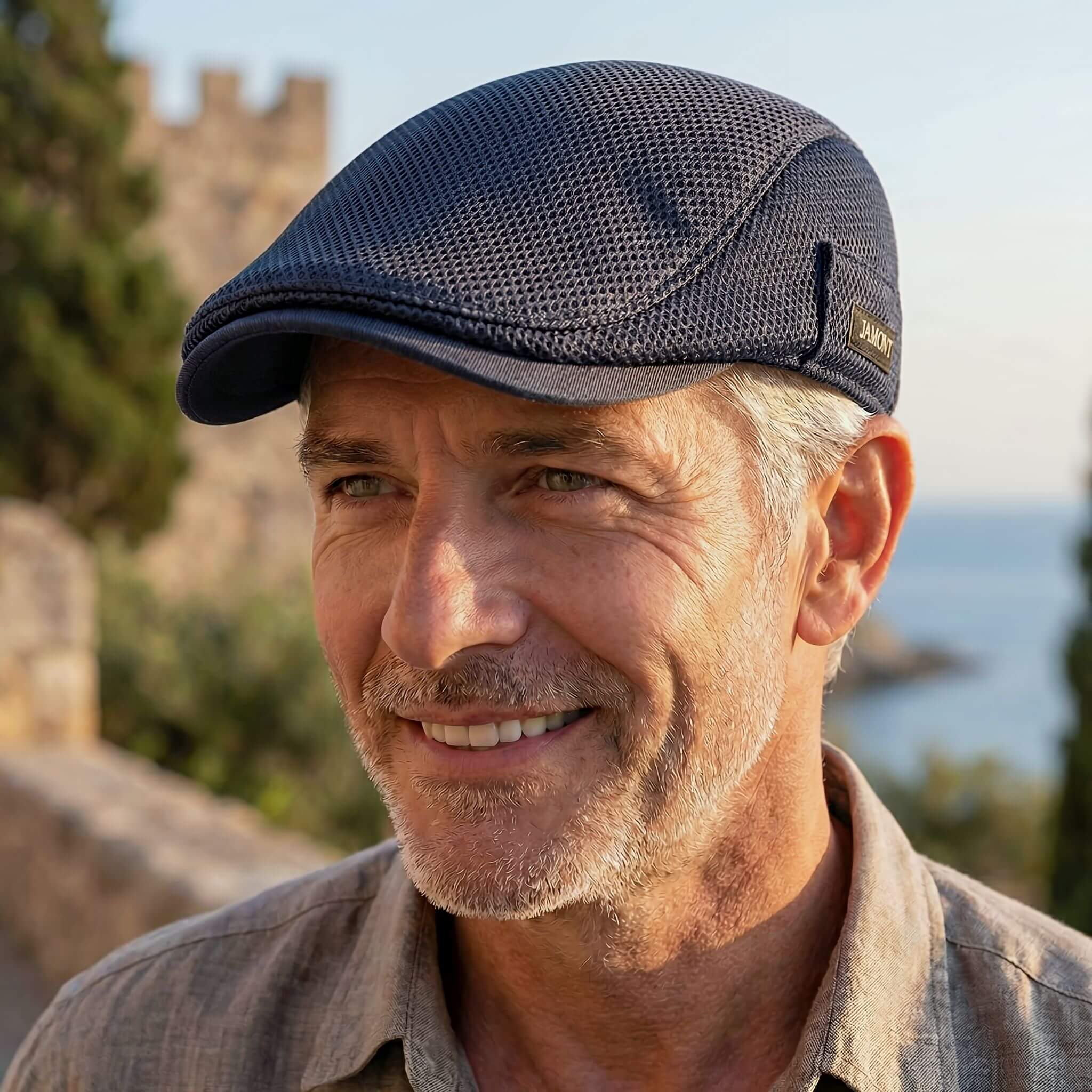 Casquette plate homme été de style décontracté | Sorties estivales