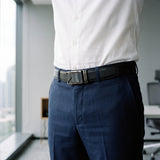 Ceinture homme à boucle automatique | Ajustement sur mesure