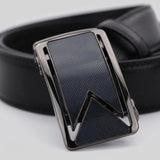 Ceinture homme à boucle automatique | Ajustement sur mesure
