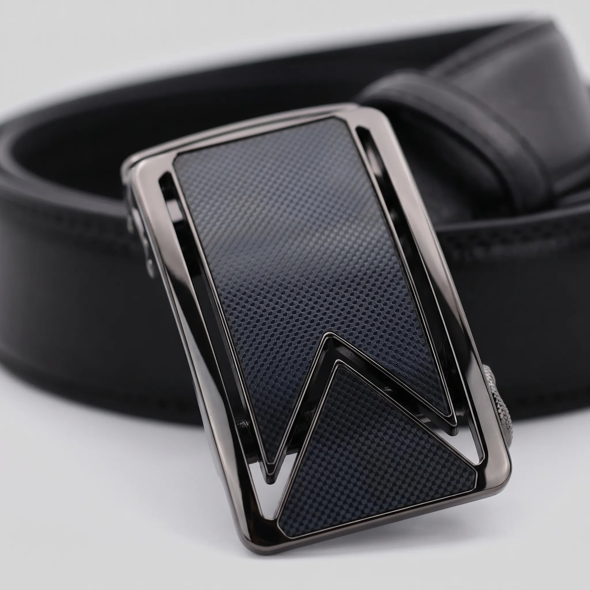 Ceinture homme à boucle automatique | Ajustement sur mesure