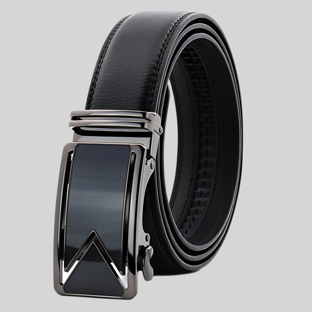 Ceinture homme à boucle automatique | Ajustement sur mesure