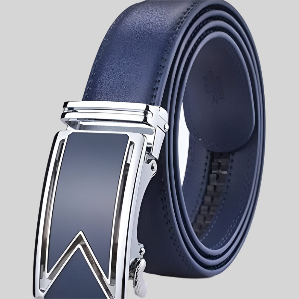 Ceinture homme à boucle automatique | Ajustement sur mesure