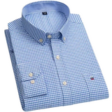 Chemise à carreaux classique pour homme | Tenue quotidienne décontractée