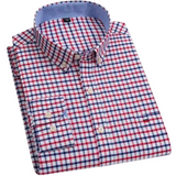 Chemise à carreaux classique pour homme | Tenue quotidienne décontractée