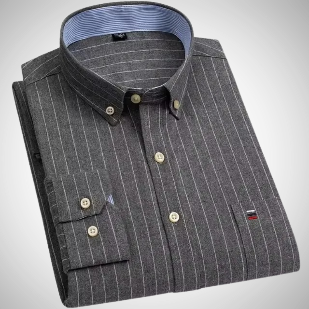 Chemise à carreaux classique pour homme | Tenue quotidienne décontractée