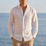 Chemise estivale à manches longues | Sorties décontractées