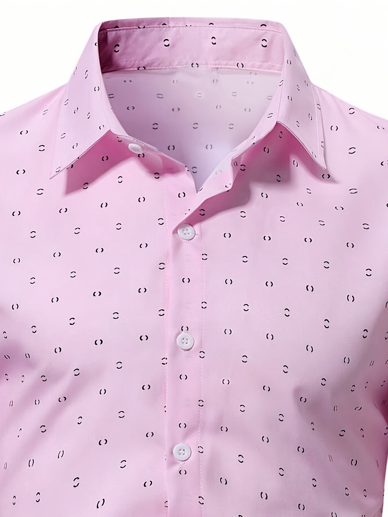 Chemise homme | Chemise d'été à imprimé subtil