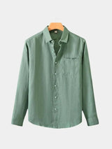 Chemise homme | Manches longues et coupe décontractée