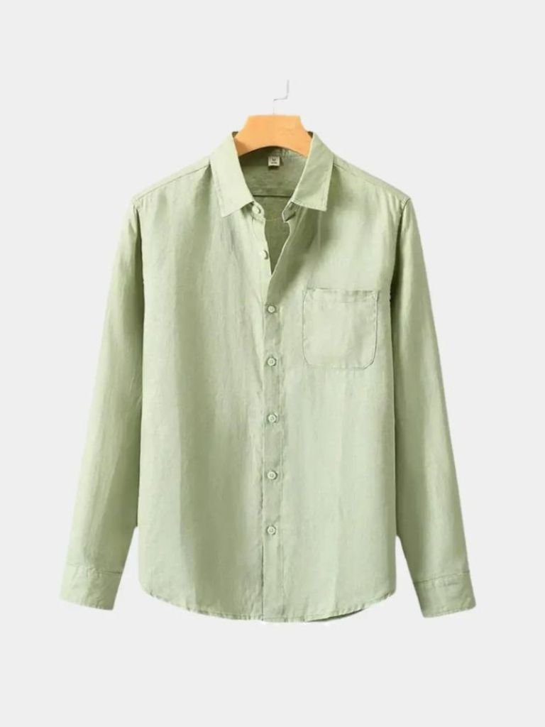 Chemise homme | Manches longues et coupe décontractée