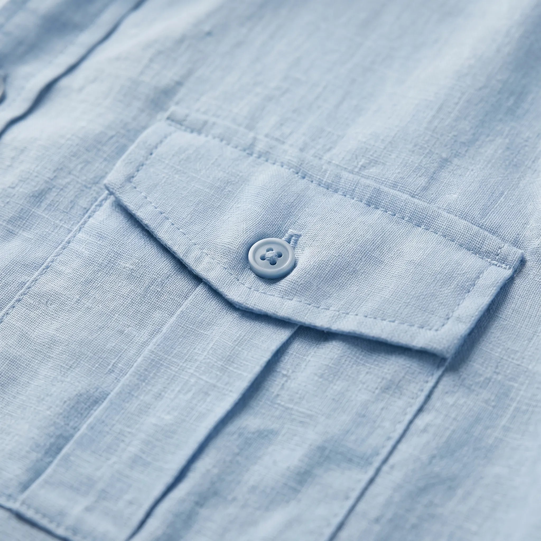 Chemise homme à manches longues décontractée | Sorties estivales décontractées