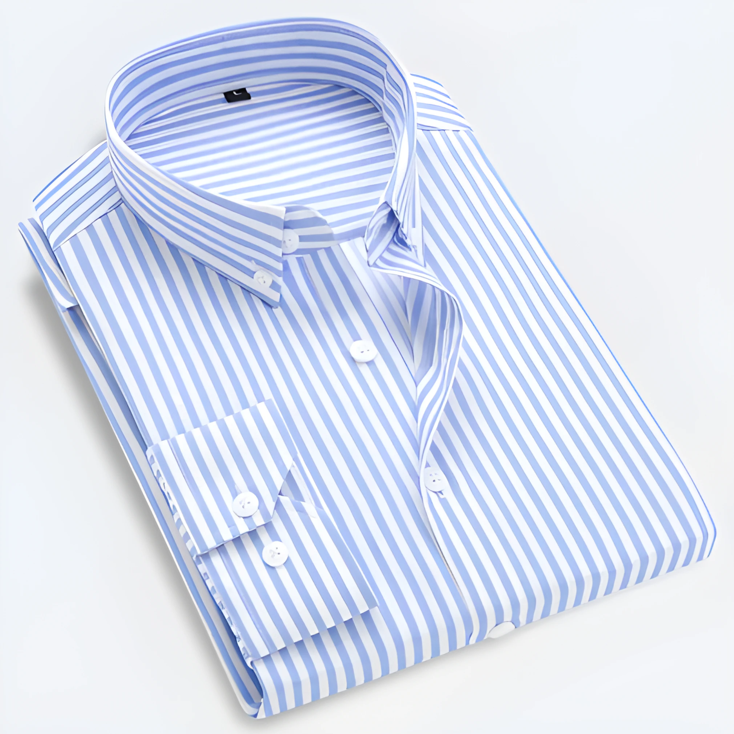 Chemise homme manche longue à rayures | Tenue de bureau