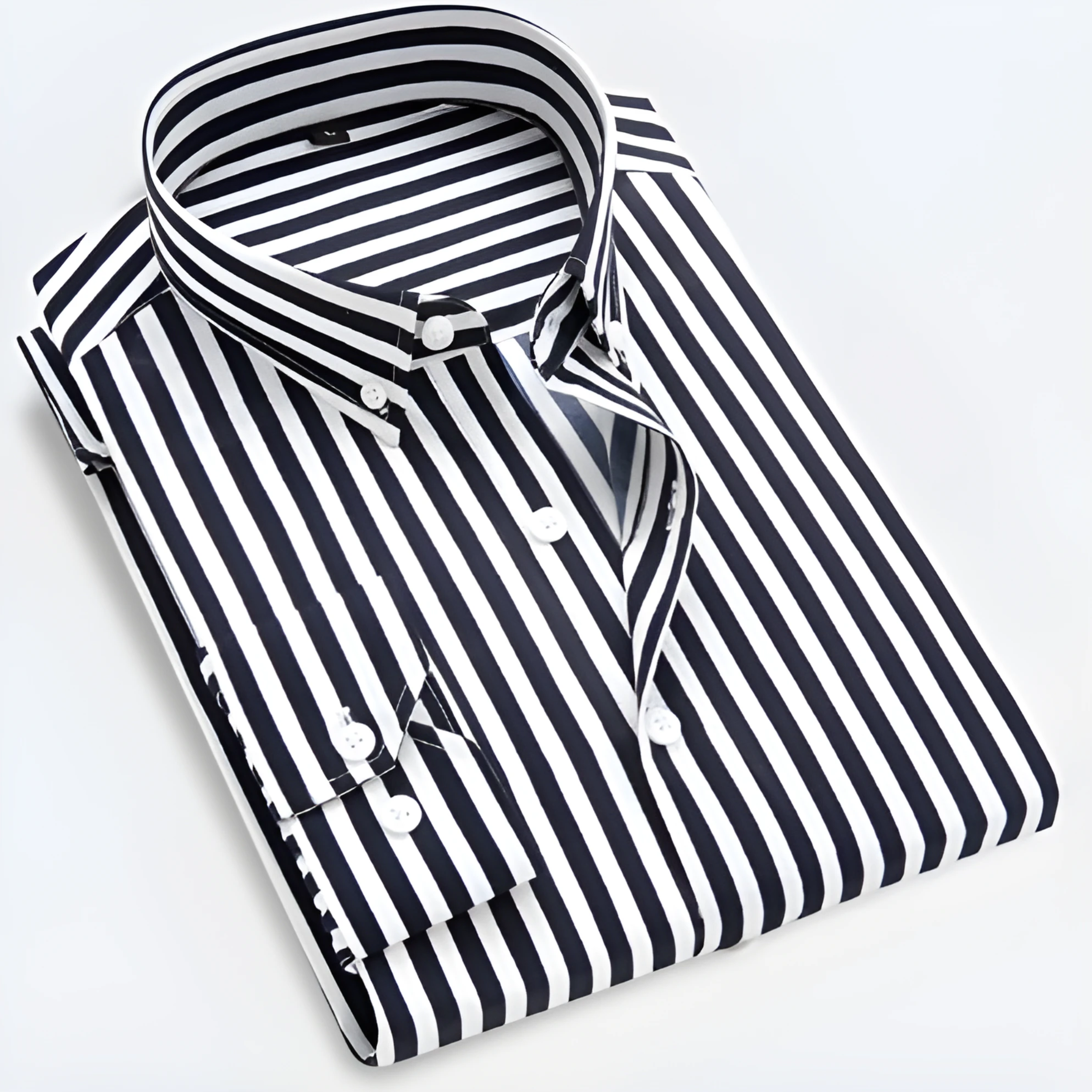 Chemise homme manche longue à rayures | Tenue de bureau