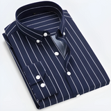 Chemise homme manche longue à rayures | Tenue de bureau
