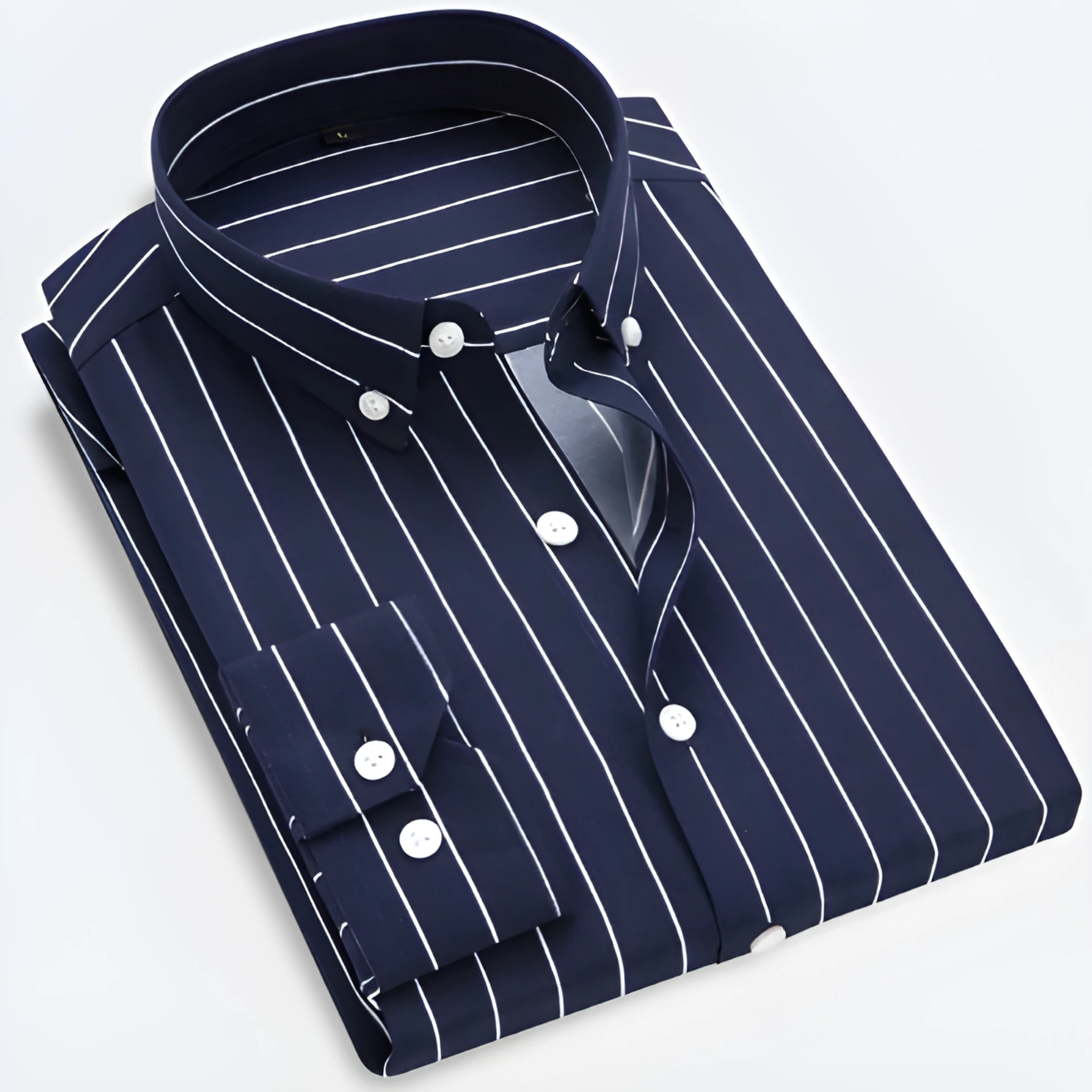 Chemise homme manche longue à rayures | Tenue de bureau