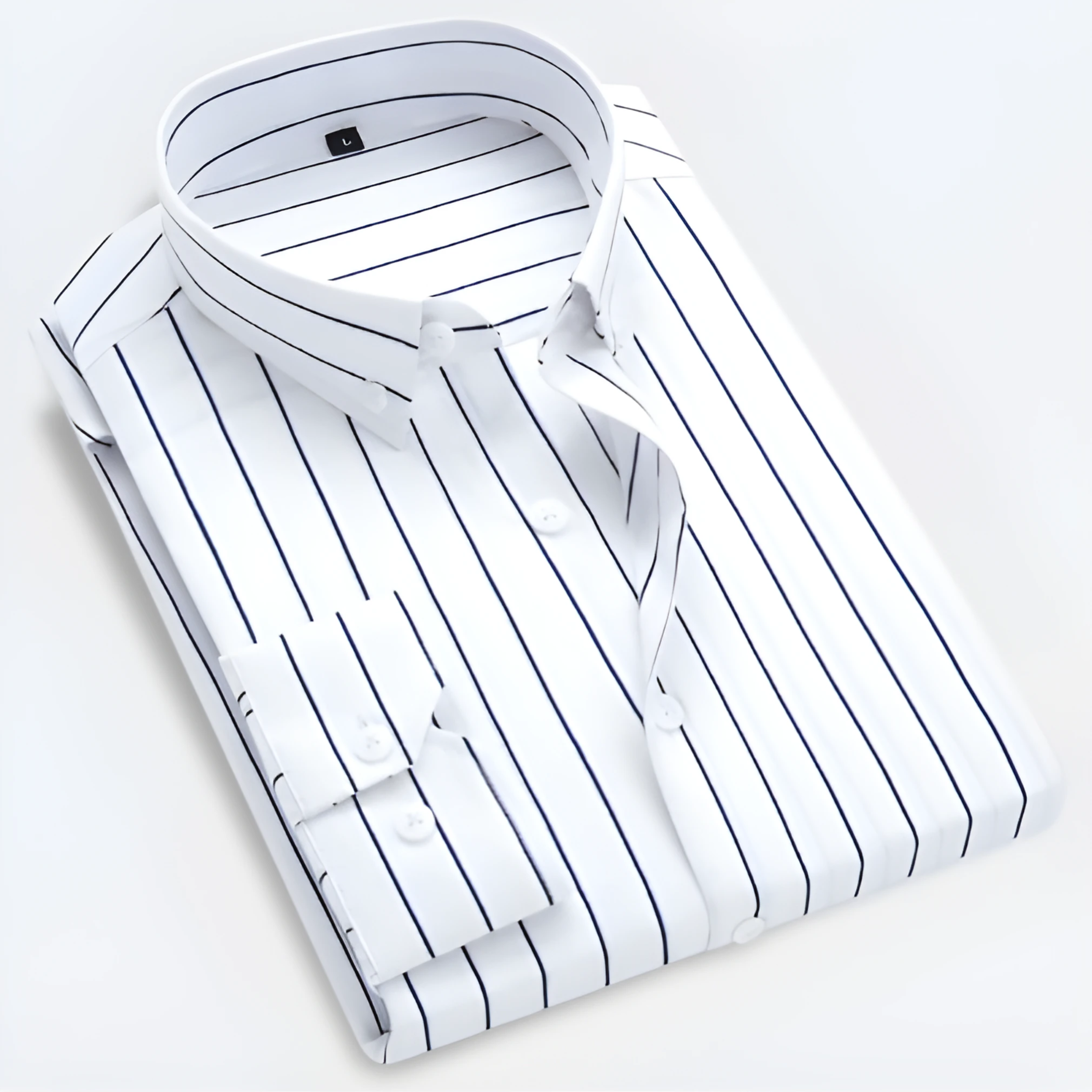 Chemise homme manche longue à rayures | Tenue de bureau