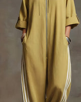 Combinaison femme | Combinaison oversize zippée à capuche