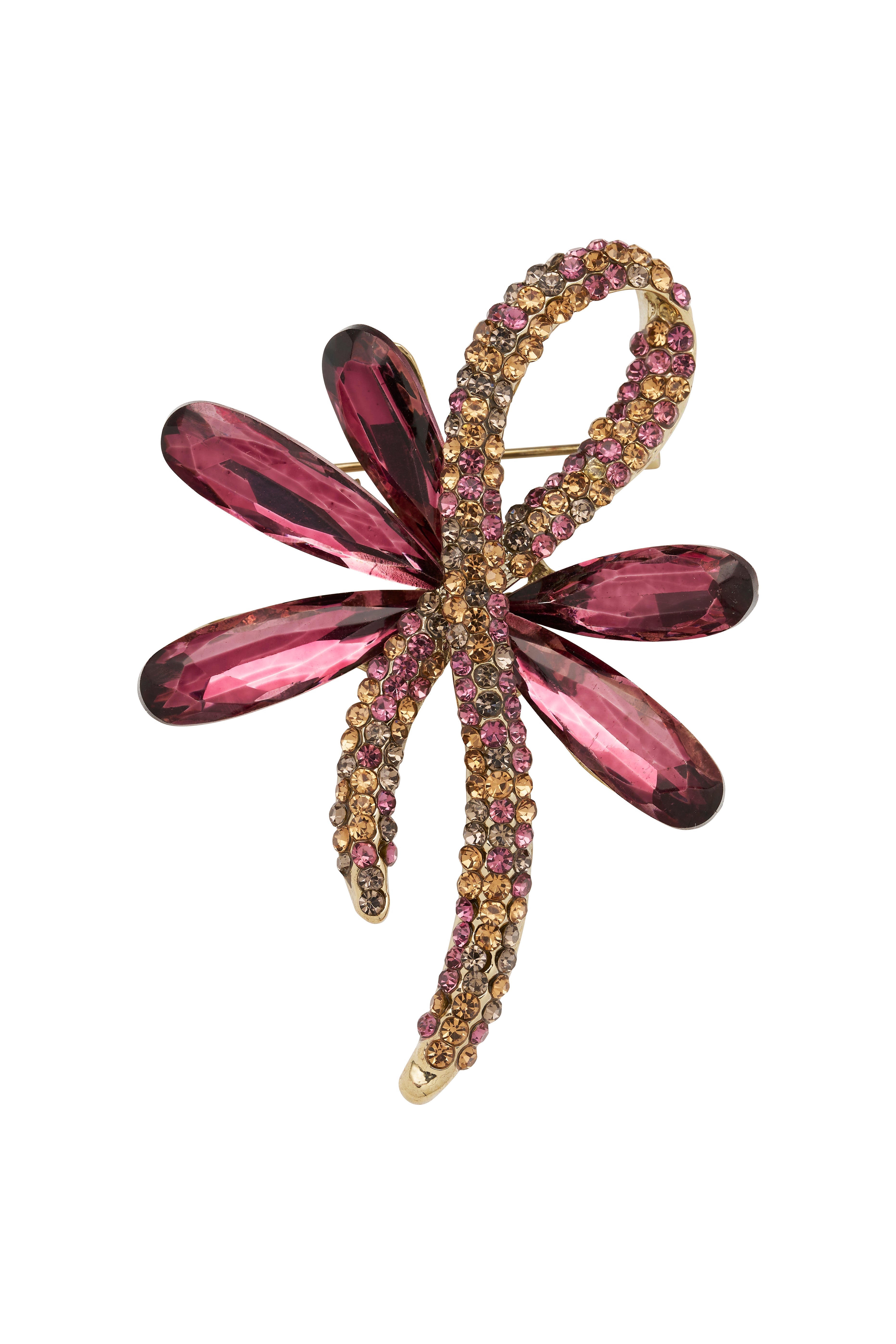 Élégante broche femme au motif floral | Rehausser une tenue
