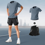 Ensemble de sport court pour homme | Entraînement en extérieur