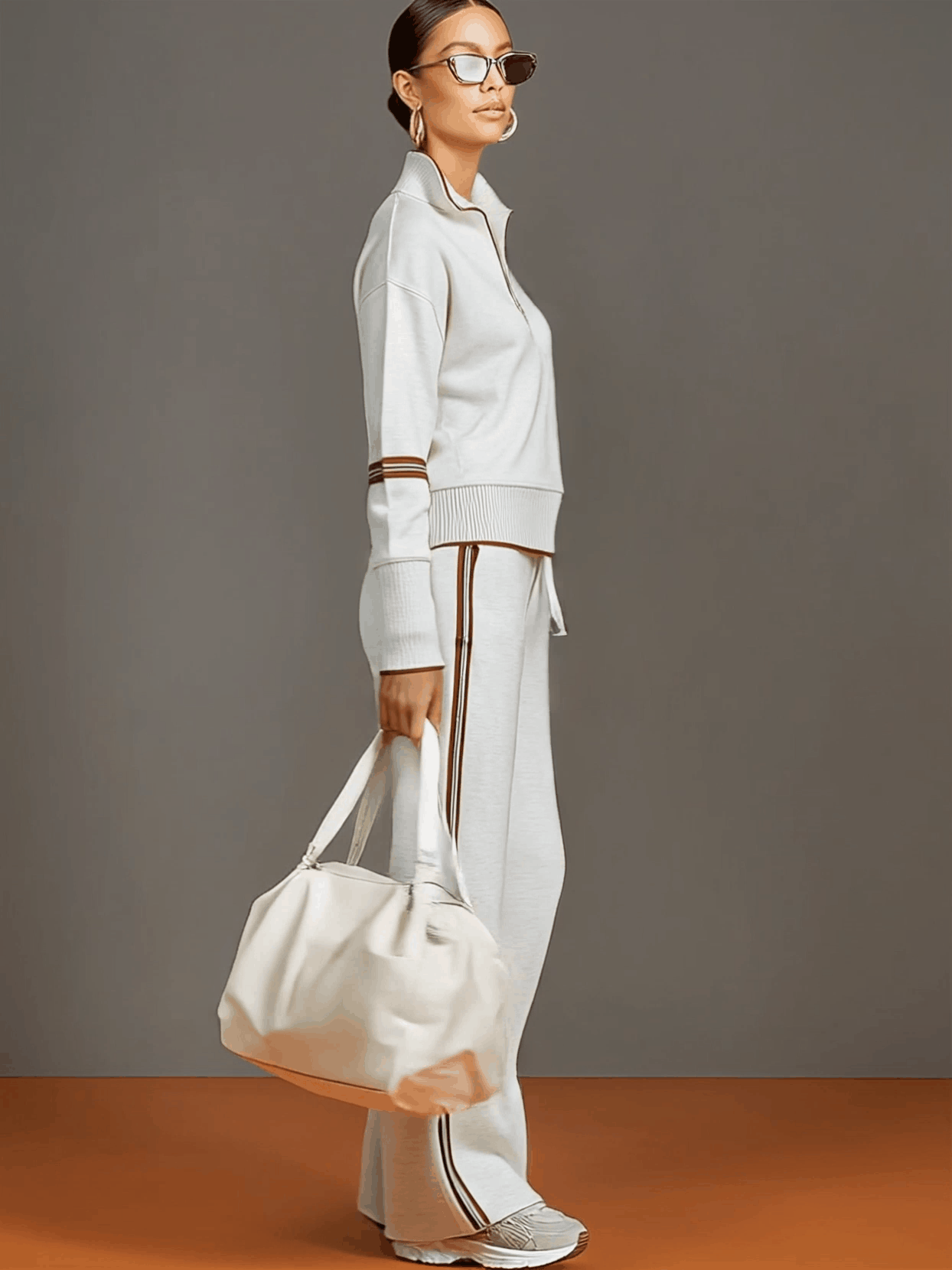 Ensemble jogging femme chic ample | Sorties décontractées