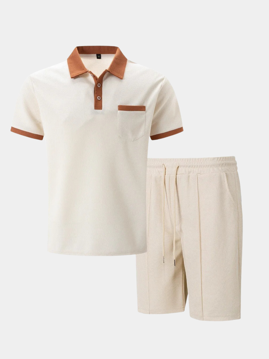 Ensemble polo homme | Tenue deux pièces polo et short