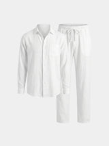 Ensemble pour homme | Ensemble d'été pantalon et chemise