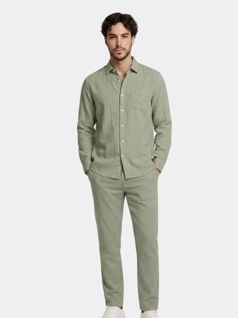 Ensemble pour homme | Ensemble d'été pantalon et chemise