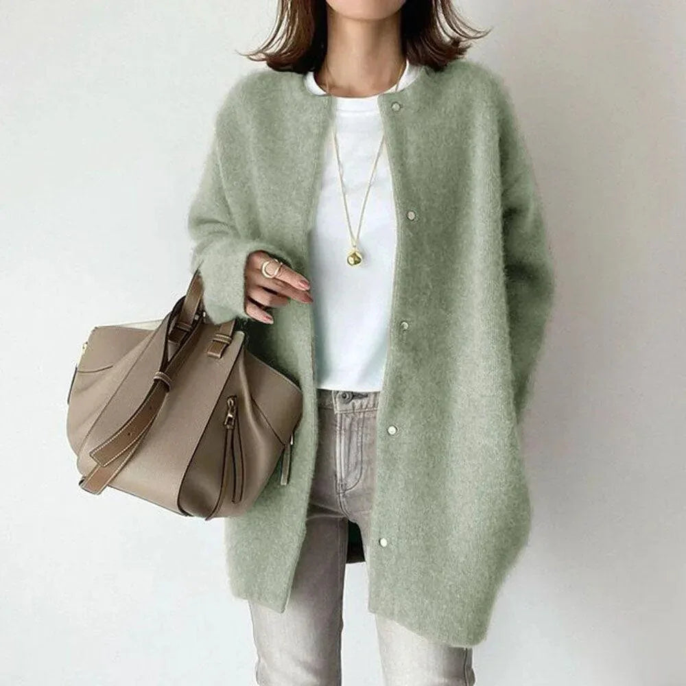 Gilet long femme à coupe décontractée | Superposition au quotidien
