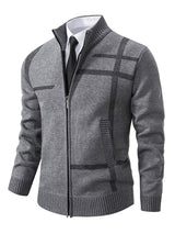 Gilet zippé à motif graphique | Superposition quotidienne