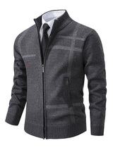 Gilet zippé à motif graphique | Superposition quotidienne