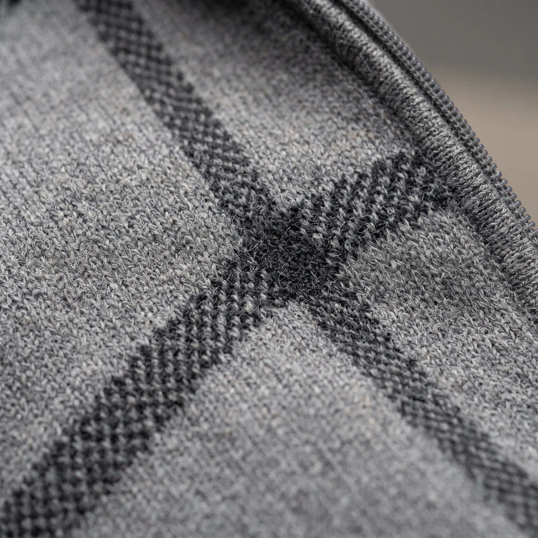Gilet zippé à motif graphique | Superposition quotidienne
