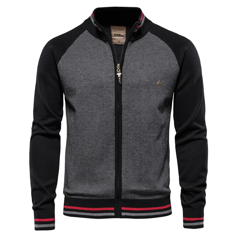 Gilet zippé col montant pour homme | Journées au bureau