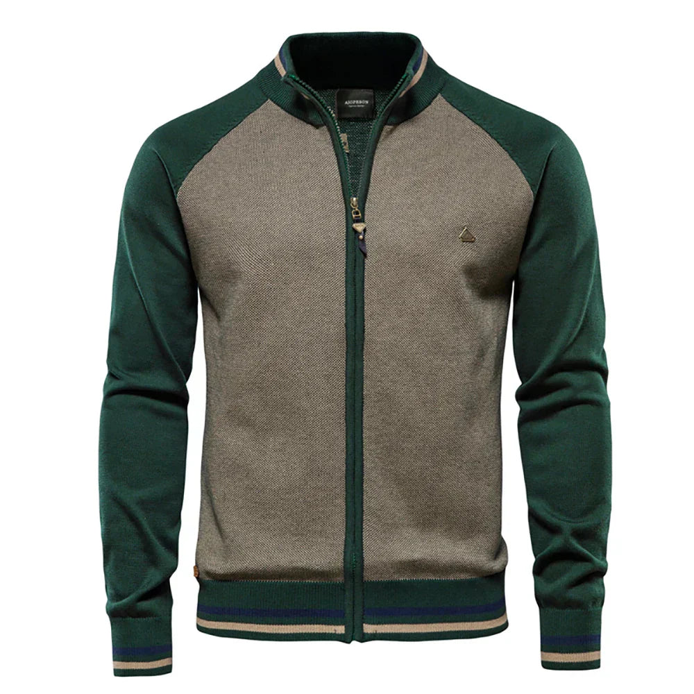 Gilet zippé col montant pour homme | Journées au bureau