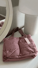 Grand sac cabas femme matelassé | Aller aux cours
