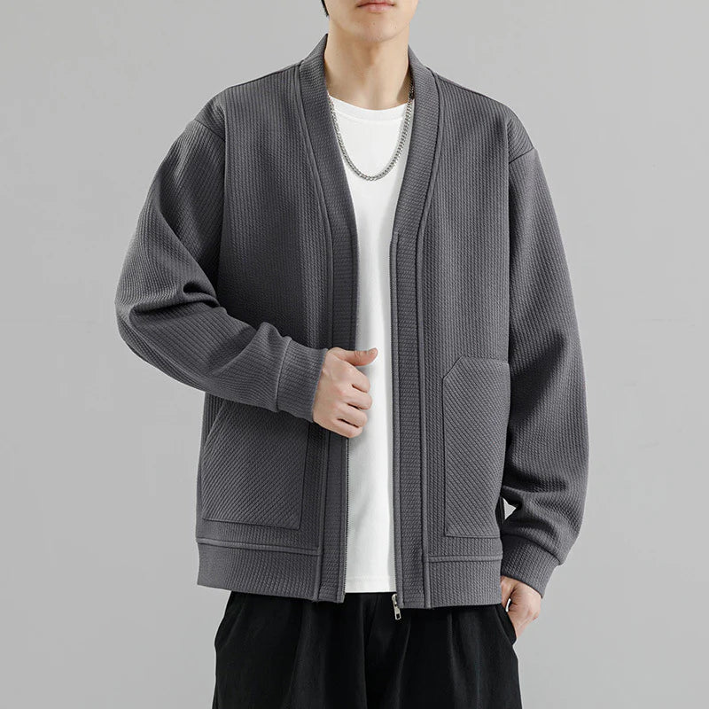 Gros gilet en maille zippé | Sorties décontractées