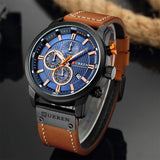 Imposante montre chronographe sport homme | Port au quotidien