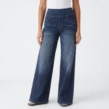 Jean large femme taille haute | Journées actives