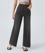 Jean large femme taille haute | Journées actives