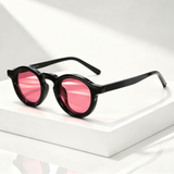 Lunettes de soleil homme | Lunettes de soleil rétro à monture ronde