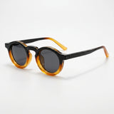 Lunettes de soleil homme | Lunettes de soleil rétro à monture ronde
