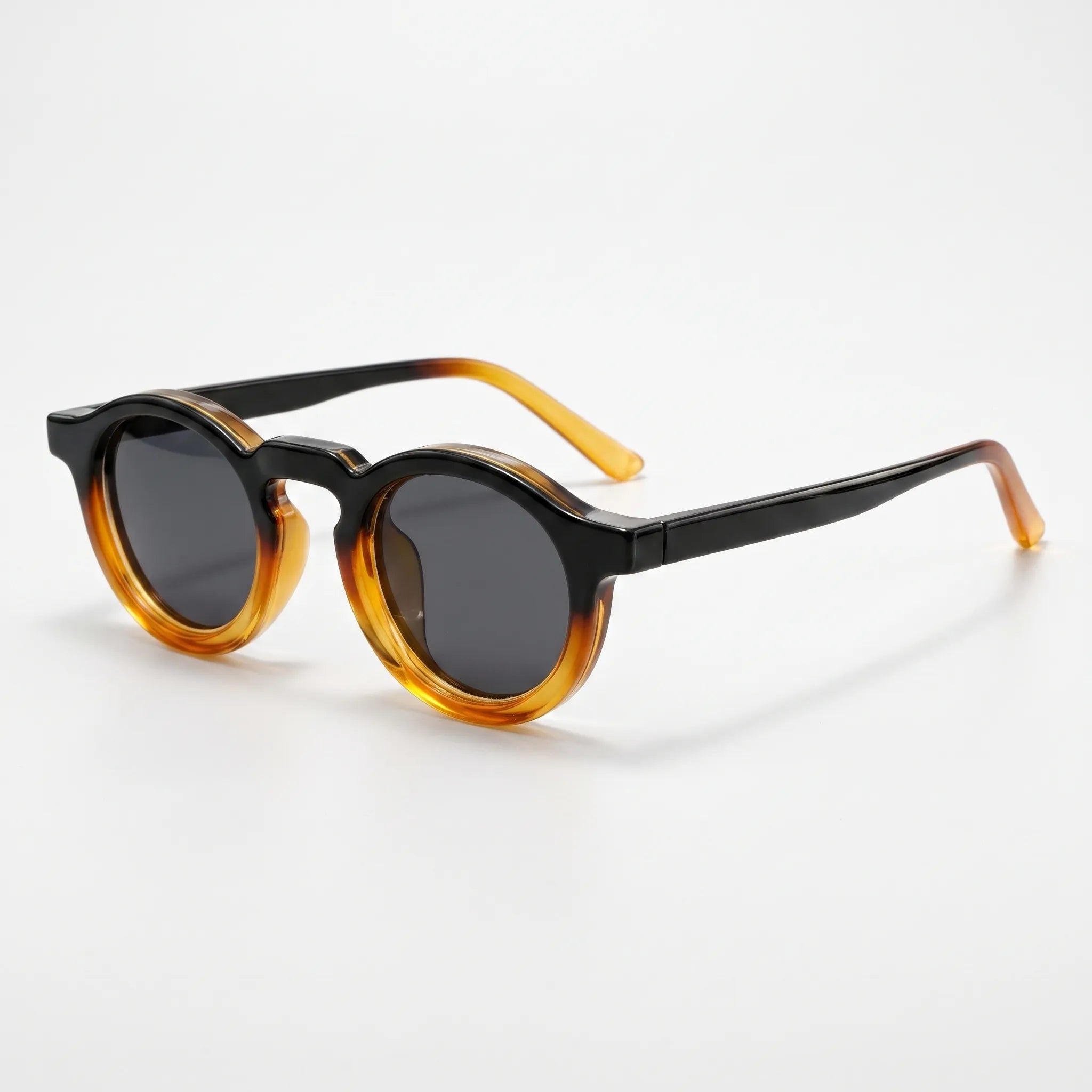Lunettes de soleil homme | Lunettes de soleil rétro à monture ronde